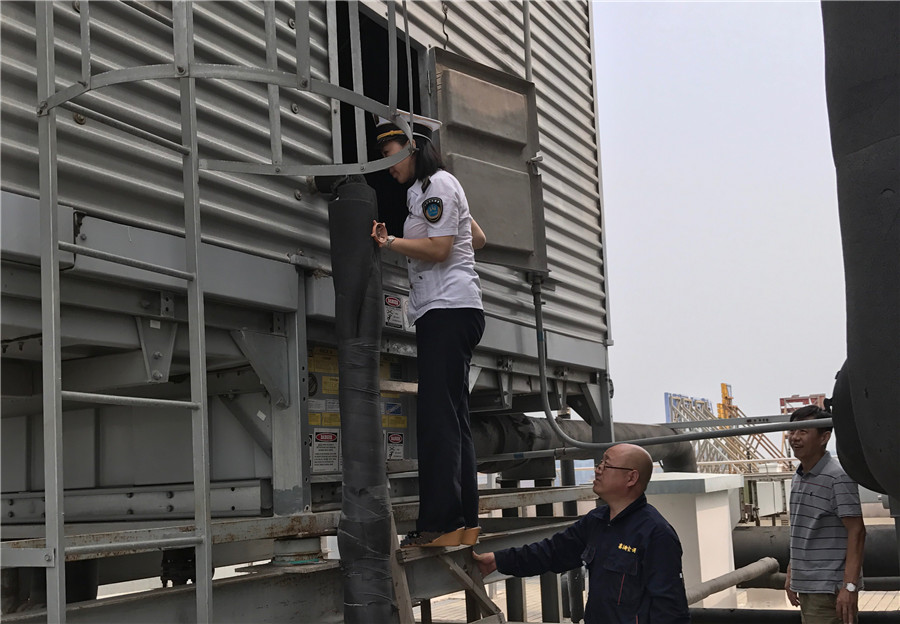 海淀卫生监督：三级医疗机构集中空调“大体检”1.jpg